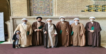 مراسم عمامه گذاری طلاب مدرسه‌عالی شهید مطهری به مناسبت ولادت امام رضا (ع)